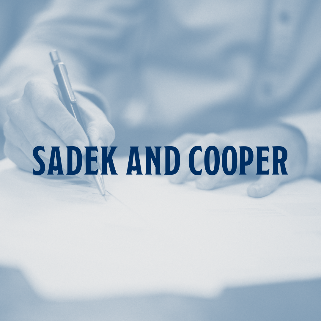 sadek and cooper bankruptcy attorneys