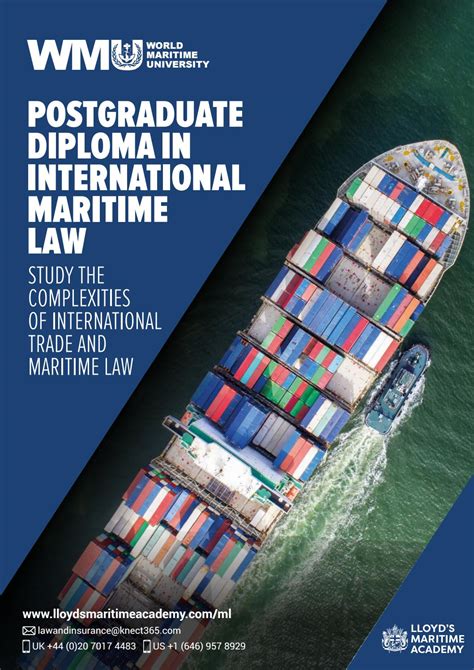 diploma in international maritime law