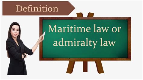 define maritime law system