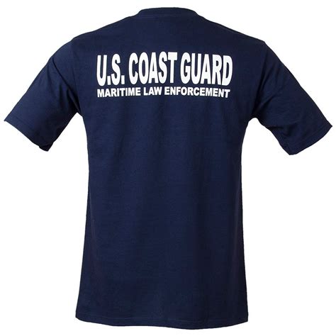 coast guard maritime law enforcement shirt