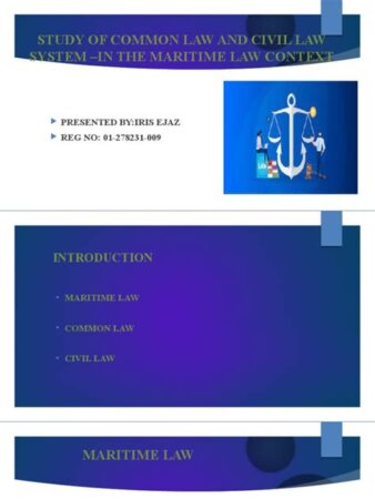 civil maritime law