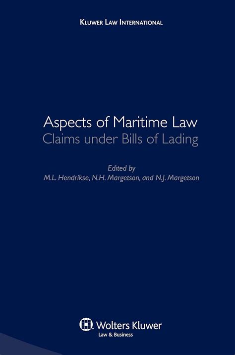 aspects of maritime law claims under bills of lading