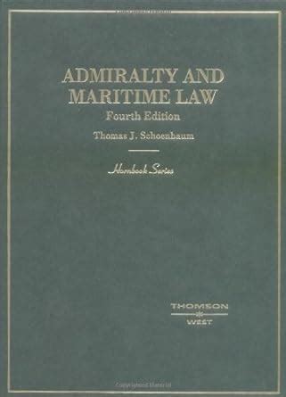 admiralty and maritime law hornbook series student edition pdf