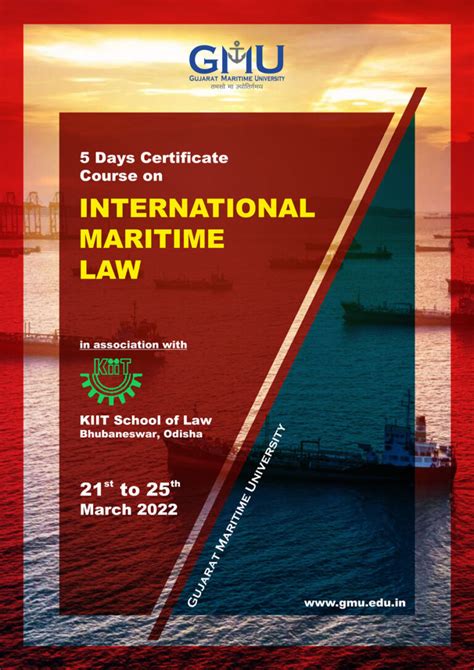 maritime law certificate