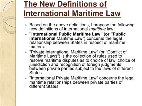 maritime law australia