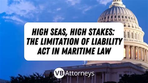 limitation of liability maritime law