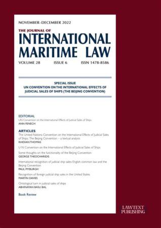 journal of international maritime law