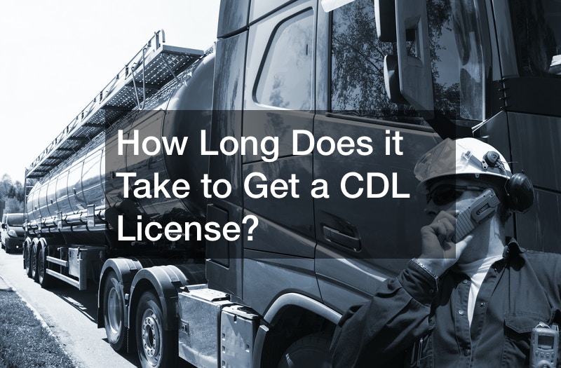 How long does it take to get cdl