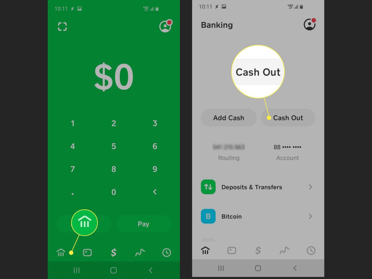 How to cash out stocks on cash app