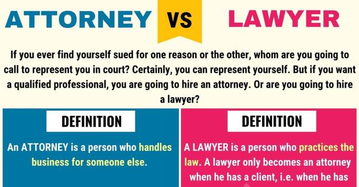 Names of attorney in usa