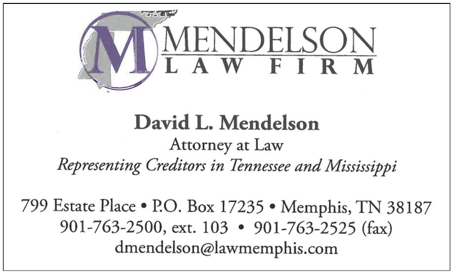 Mendelson law firm attorney memphis