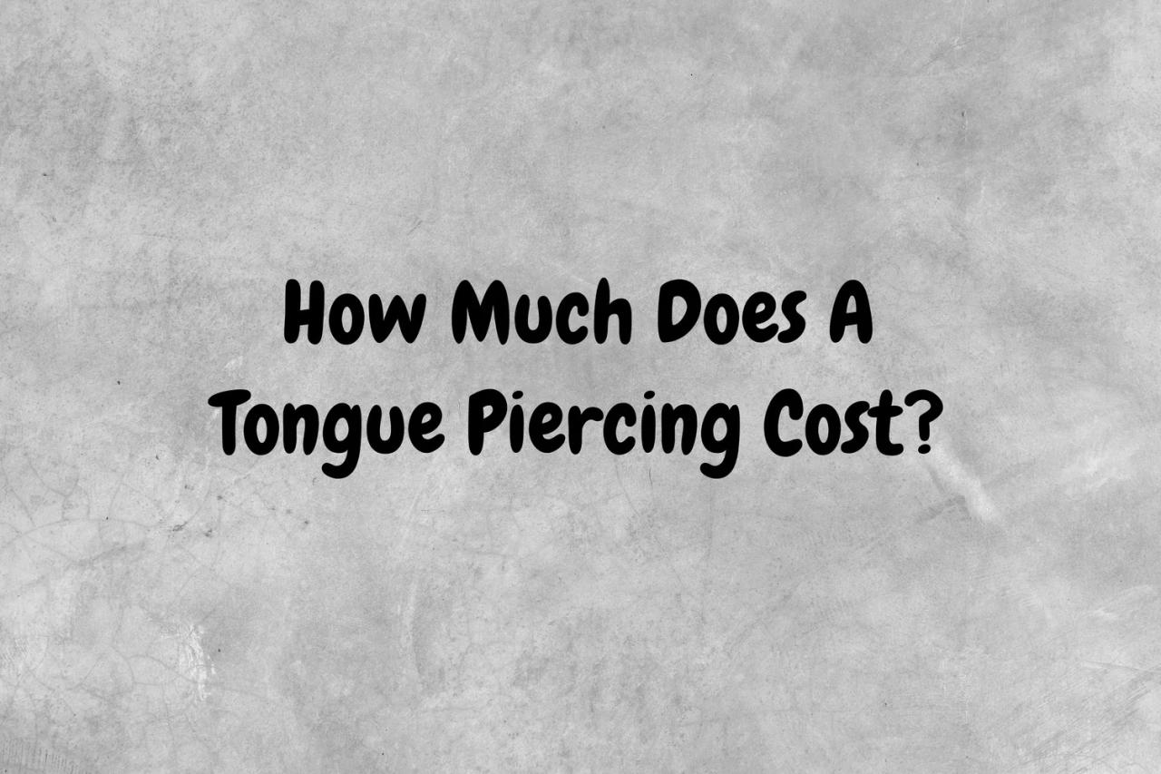 How much does a belly piercing cost