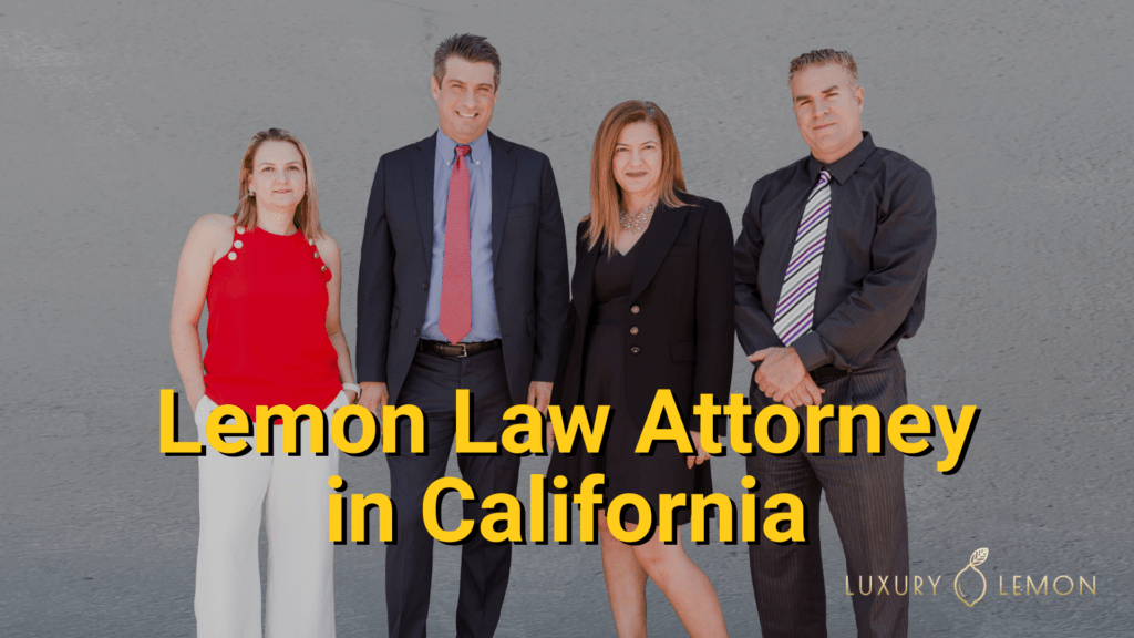 Attorney for lemon law