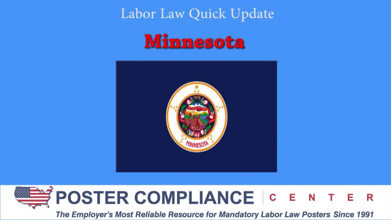 Labor laws minnesota law