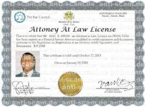 attorneys with no license to practice law other states