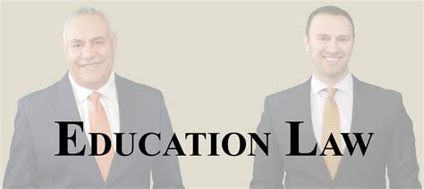 attorney who specializes in education law