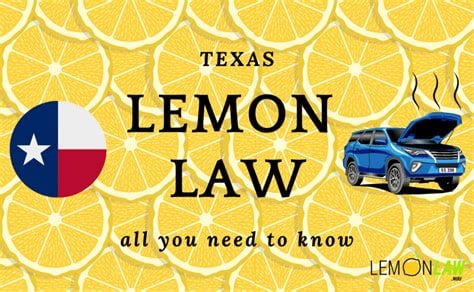 attorney that specialize in lemon law in texas