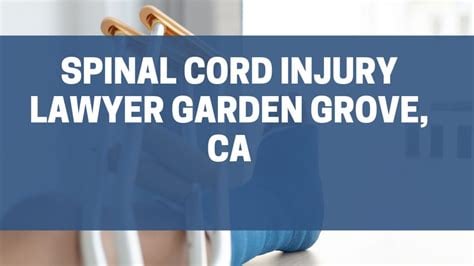 best spinal cord injury lawyer in california