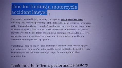 best motorcycle accident lawyer in california