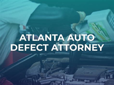 best auto defect lawyer in georgia