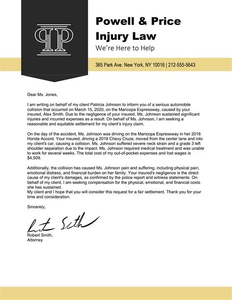 attorney new law firm letter