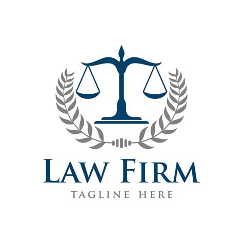 attorney law logo template