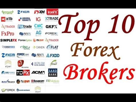 top 10 forex broker in the world