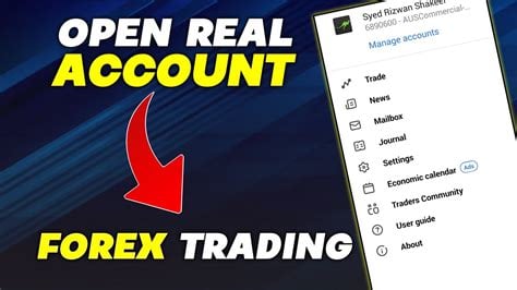 real account forex