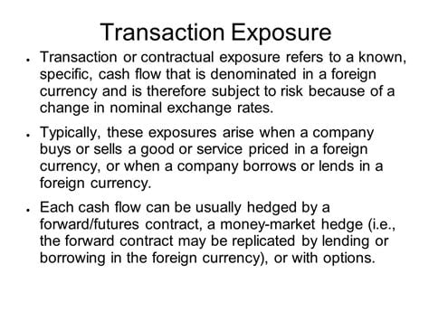 forex exposures